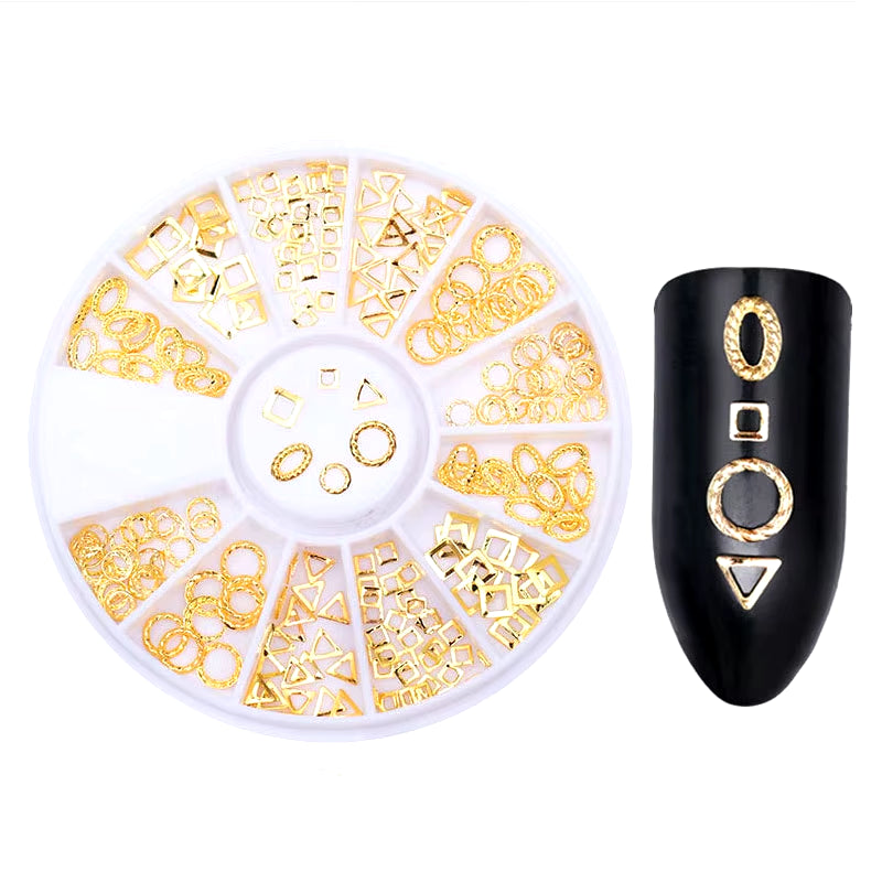Nail Parts Nail Art Glitter Rhinestone Crystal Gems Jewelry Bead Manicure Decoration Accessories Nail Supplies for Professionals