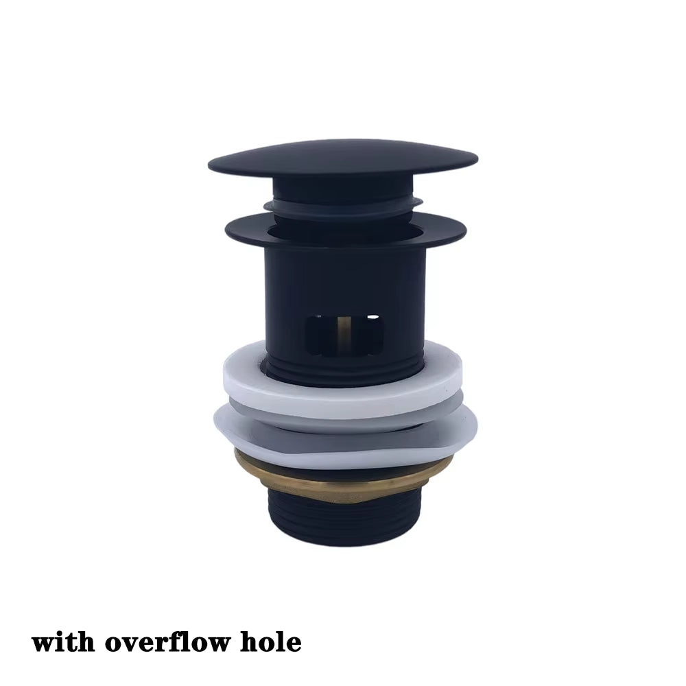 Bathroom Basin Sink Pop up Drain Waste Stopper Bathroom Faucet Accessories