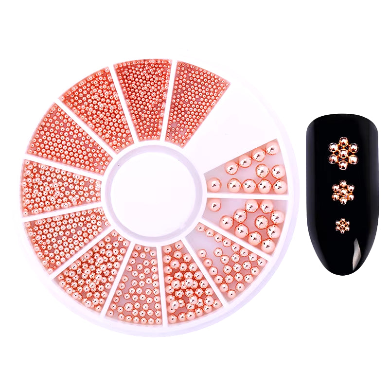 Nail Parts Nail Art Glitter Rhinestone Crystal Gems Jewelry Bead Manicure Decoration Accessories Nail Supplies for Professionals