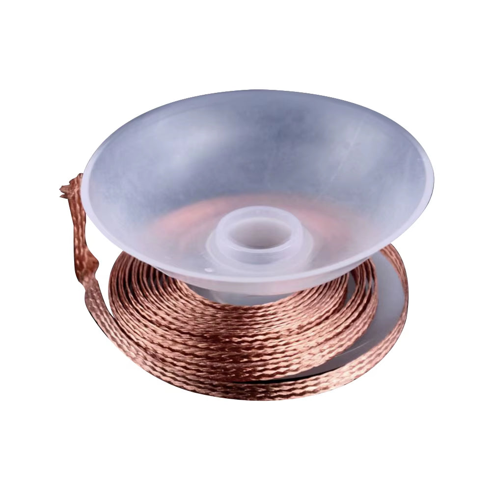 1.5-3.5Mm Desoldering Mesh Braid Tape Copper Welding Point Solder Remover Wire Soldering Wick Tin Lead Cord Flux for Soldering