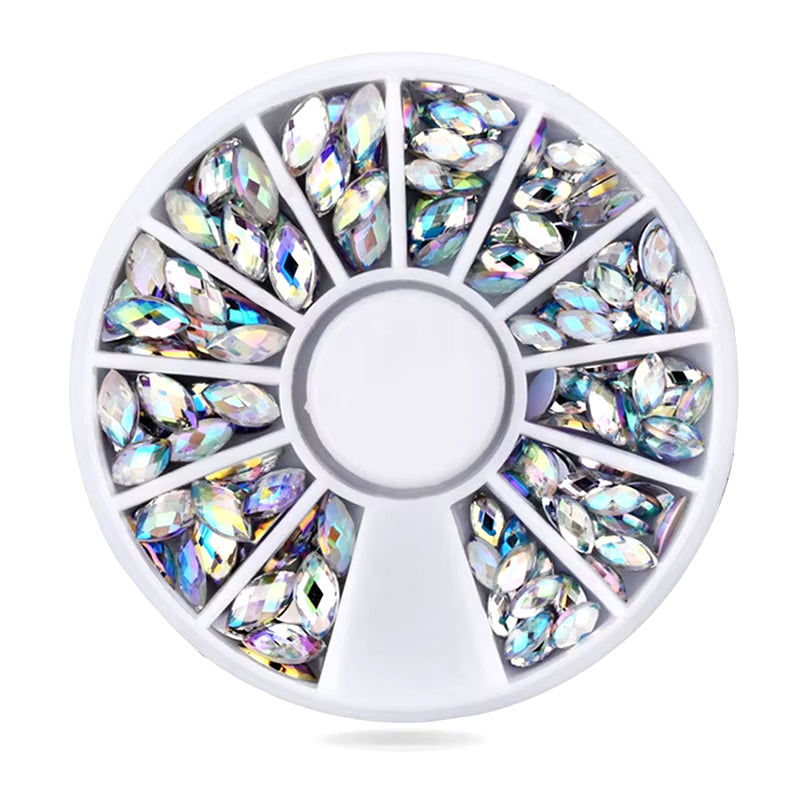 Nail Parts Nail Art Glitter Rhinestone Crystal Gems Jewelry Bead Manicure Decoration Accessories Nail Supplies for Professionals