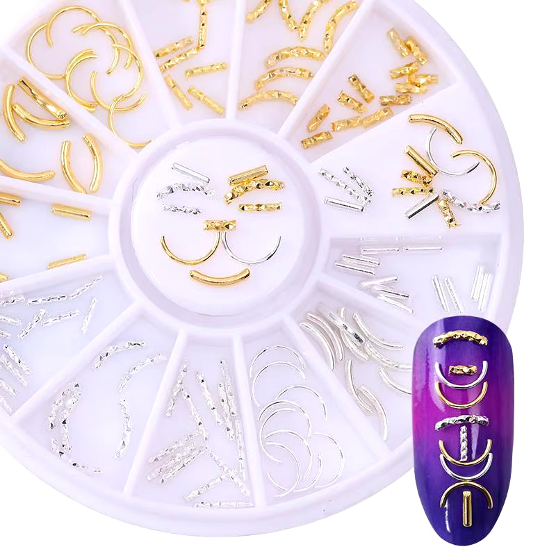 Nail Parts Nail Art Glitter Rhinestone Crystal Gems Jewelry Bead Manicure Decoration Accessories Nail Supplies for Professionals