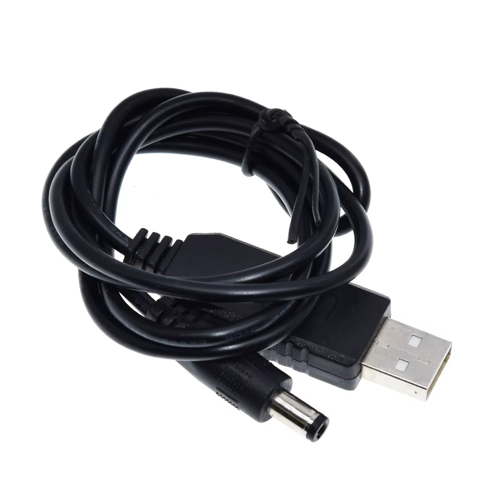 USB Power Boost Line DC 5V to DC 9V / 12V Step up Module USB Converter Adapter Router Cable 2.1X5.5Mm Plug