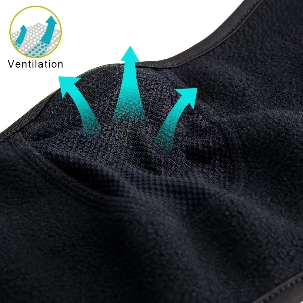 Fashion Winter Thermal Fleece Balaclava Full Face Mask Skiing Hat Bandana Hat Windproof Snowboard Scarves Women'S Men Helmet Cap