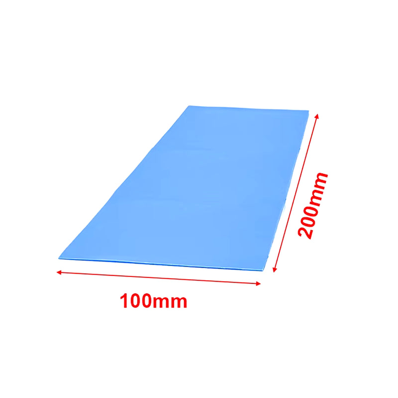 6.0W/Mk Thermal Pad GPU CPU Heatsink Cooling Conductive Silicone Pad High Performance Thermal Pads Multi Size Thickness
