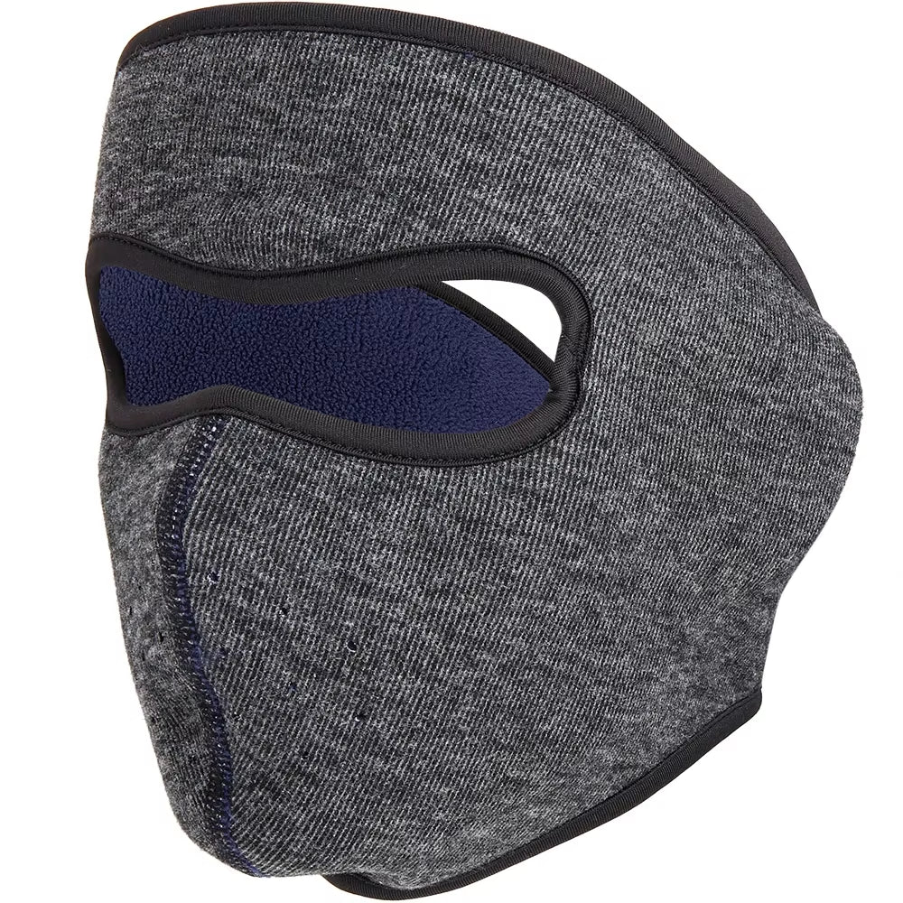 Fashion Winter Thermal Fleece Balaclava Full Face Mask Skiing Hat Bandana Hat Windproof Snowboard Scarves Women'S Men Helmet Cap