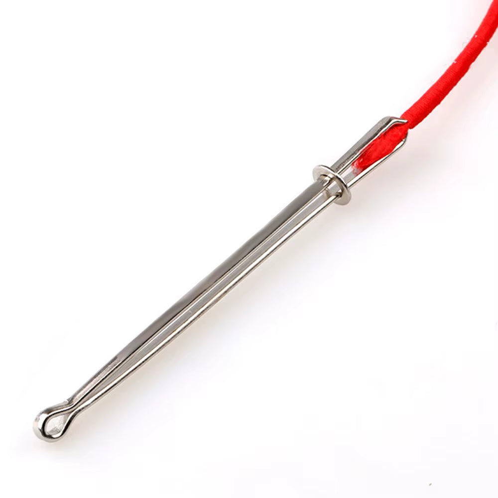 2Pcs High Quality Garment Clips Sewing DIY Tools Elastic Band Tape Punch Cross Stitch Threader Wear Elastic Clamp (Wear Rope)