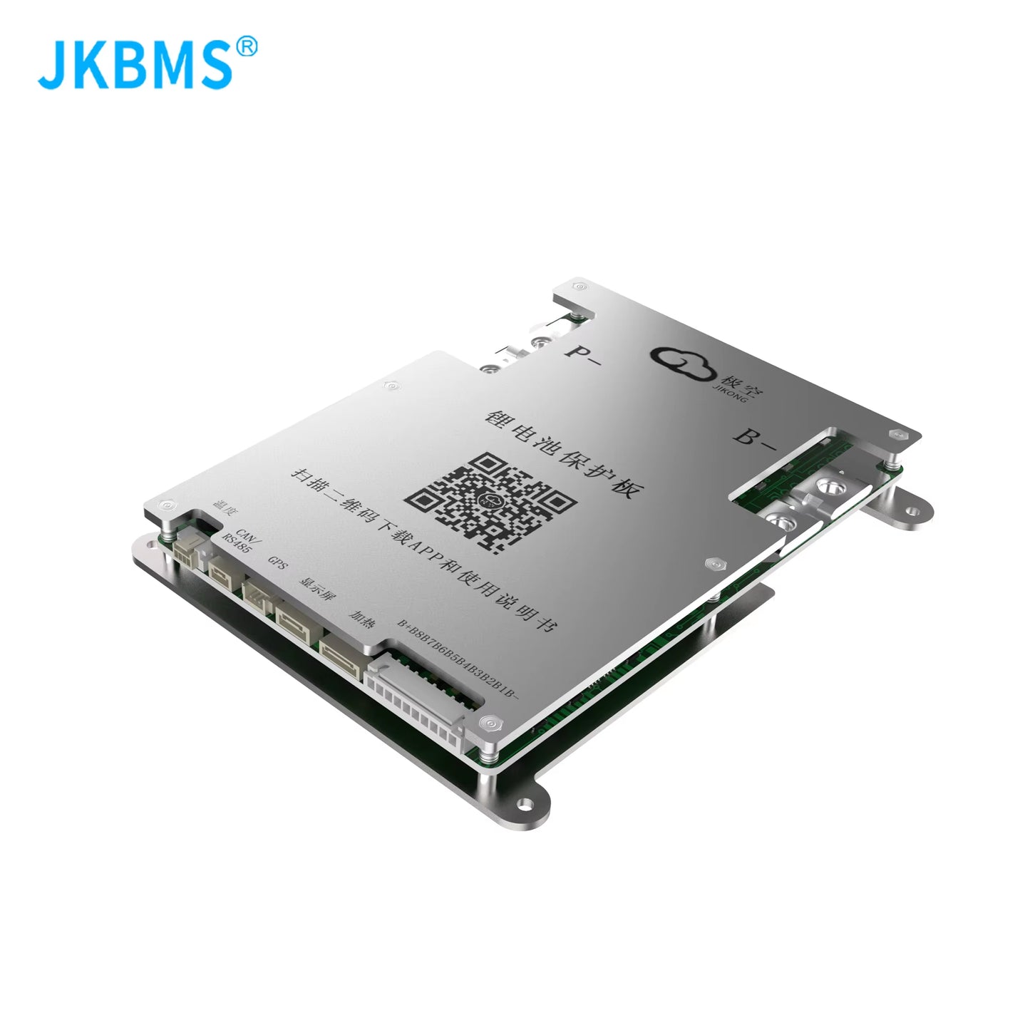 JK BMS Smart BMS CANBUS HEAT 4S 5S 6S 7S 8S 12V 24V Battery with 2A Actice Blance RS485 HEAT CAN Lifepo4 LTO LI-ION Battery BMS