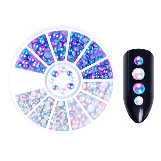Nail Parts Nail Art Glitter Rhinestone Crystal Gems Jewelry Bead Manicure Decoration Accessories Nail Supplies for Professionals