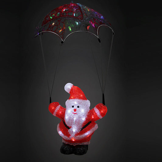 Weihnachtsdeko Acryl Figuren LED Innen Außen Dekofigur Batterie Weihnachten Deko