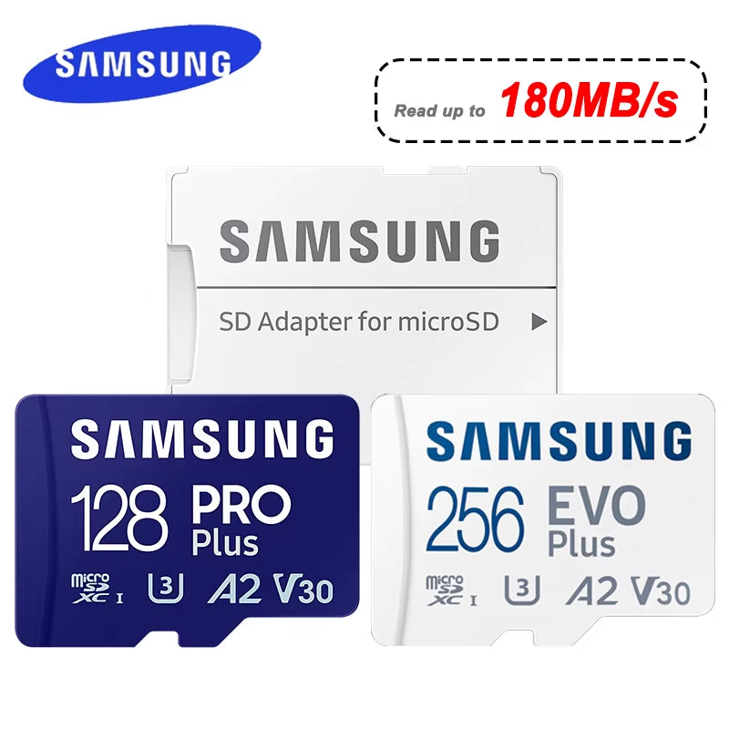 EVO plus Micro SD Card 128GB 64GB 512GB 256GB Memory Card SD U1 U3 4K Micro SD Pro plus Flash Microsd TF Card for Phone