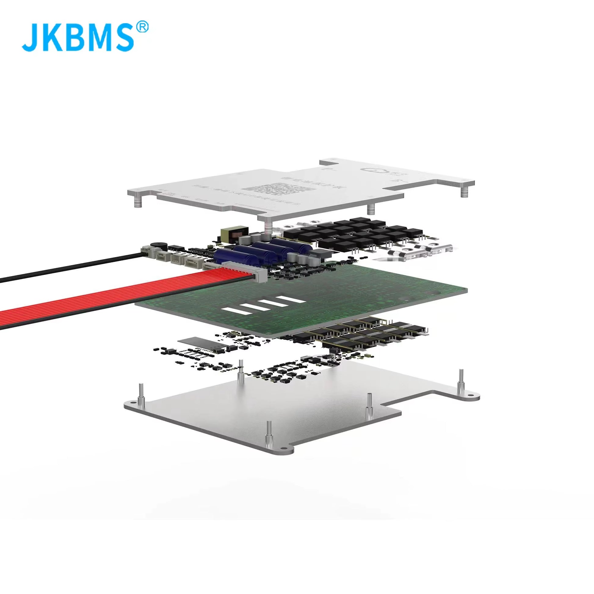 JK BMS Smart BMS CANBUS HEAT 4S 5S 6S 7S 8S 12V 24V Battery with 2A Actice Blance RS485 HEAT CAN Lifepo4 LTO LI-ION Battery BMS
