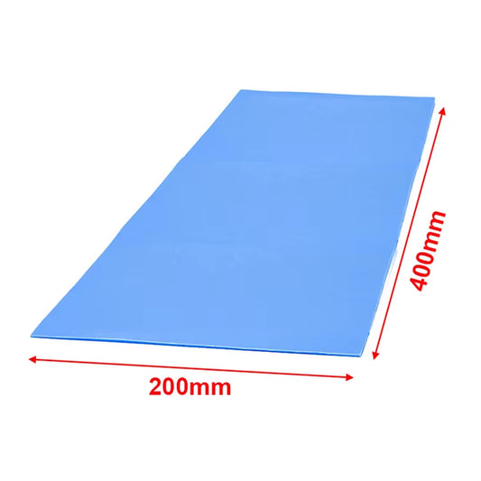 6.0W/Mk Thermal Pad GPU CPU Heatsink Cooling Conductive Silicone Pad High Performance Thermal Pads Multi Size Thickness