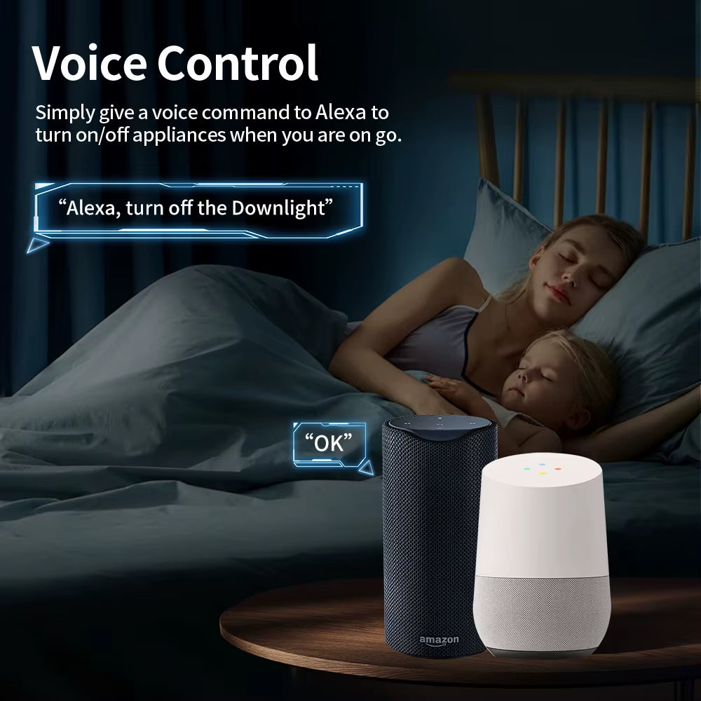 Tuya Wifi/Zigbee Smart Socket EU Plug 16/20A Power Monitor Remote Control Smart Life APP Remote Control Alexa Google Home