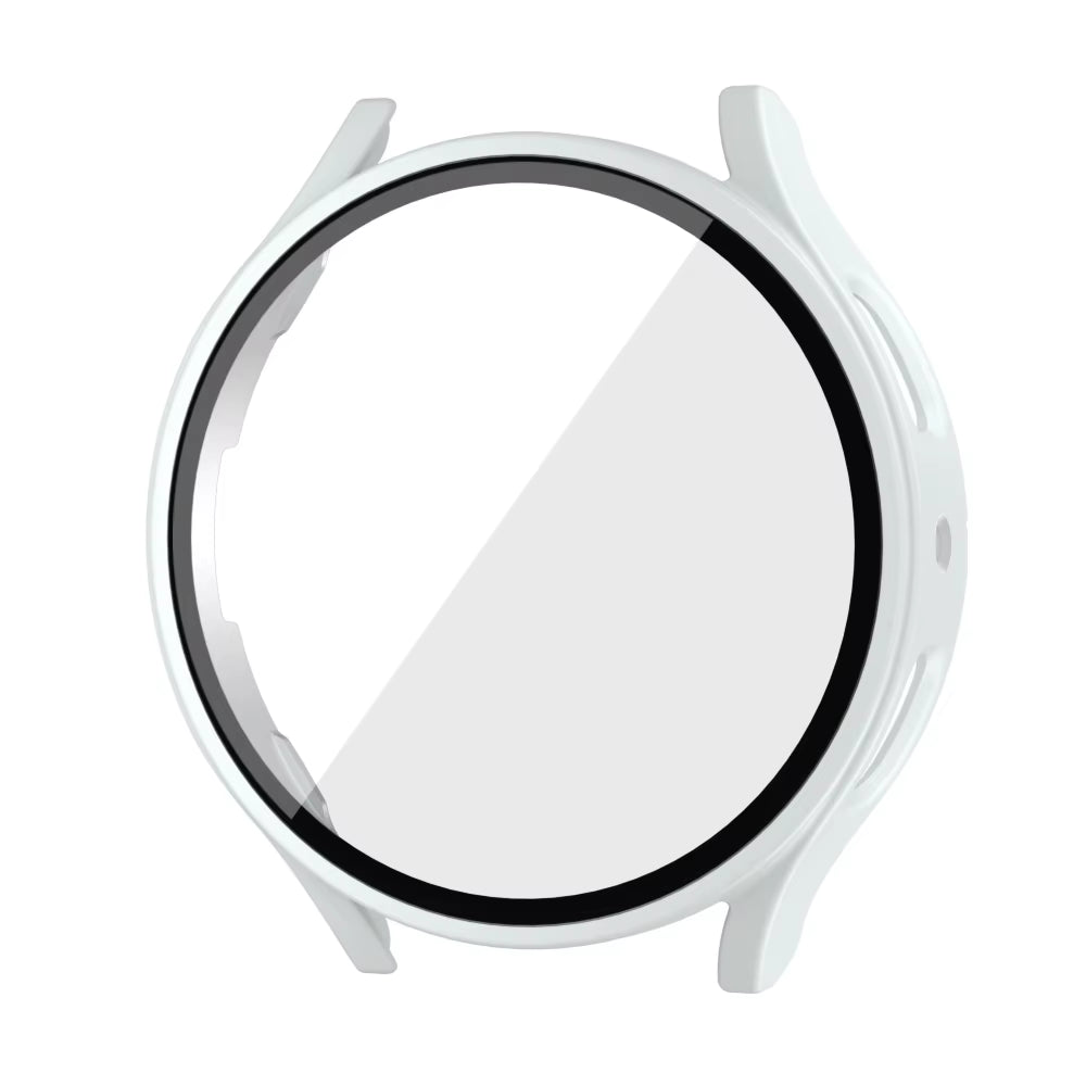 Tempered Glass+ PC Cover for Samsung Galaxy Watch4 5 6 7 44Mm 40Mm All Coverage Protective Bumper Case Galaxy Watch7 Accessories