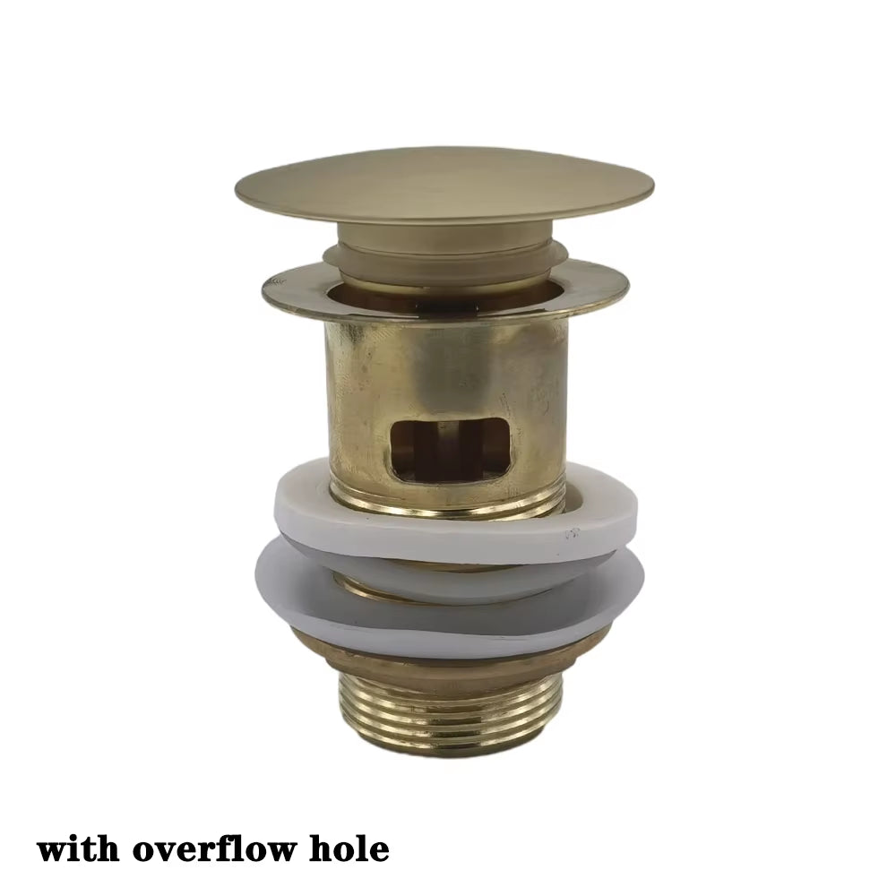 Bathroom Basin Sink Pop up Drain Waste Stopper Bathroom Faucet Accessories