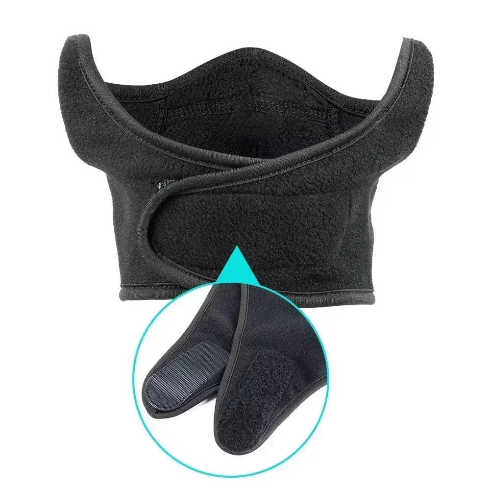 Fashion Winter Thermal Fleece Balaclava Full Face Mask Skiing Hat Bandana Hat Windproof Snowboard Scarves Women'S Men Helmet Cap