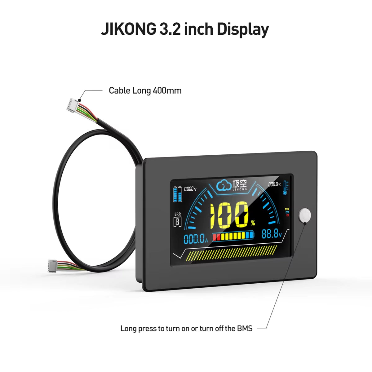BMS 3.2 Inch Screen Display for  All BMS