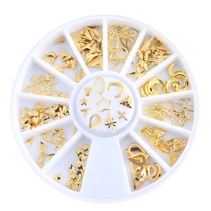 Nail Parts Nail Art Glitter Rhinestone Crystal Gems Jewelry Bead Manicure Decoration Accessories Nail Supplies for Professionals