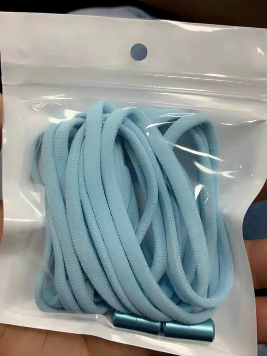 1Pair Elastic Lazy Shoelaces No Tie Shoe Laces Sneakers Flats Shoelaces for Kids Adult Quick Shoelace Fit All Shoes