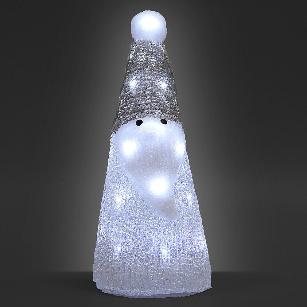 Weihnachtsdeko Acryl Figuren LED Innen Außen Dekofigur Batterie Weihnachten Deko