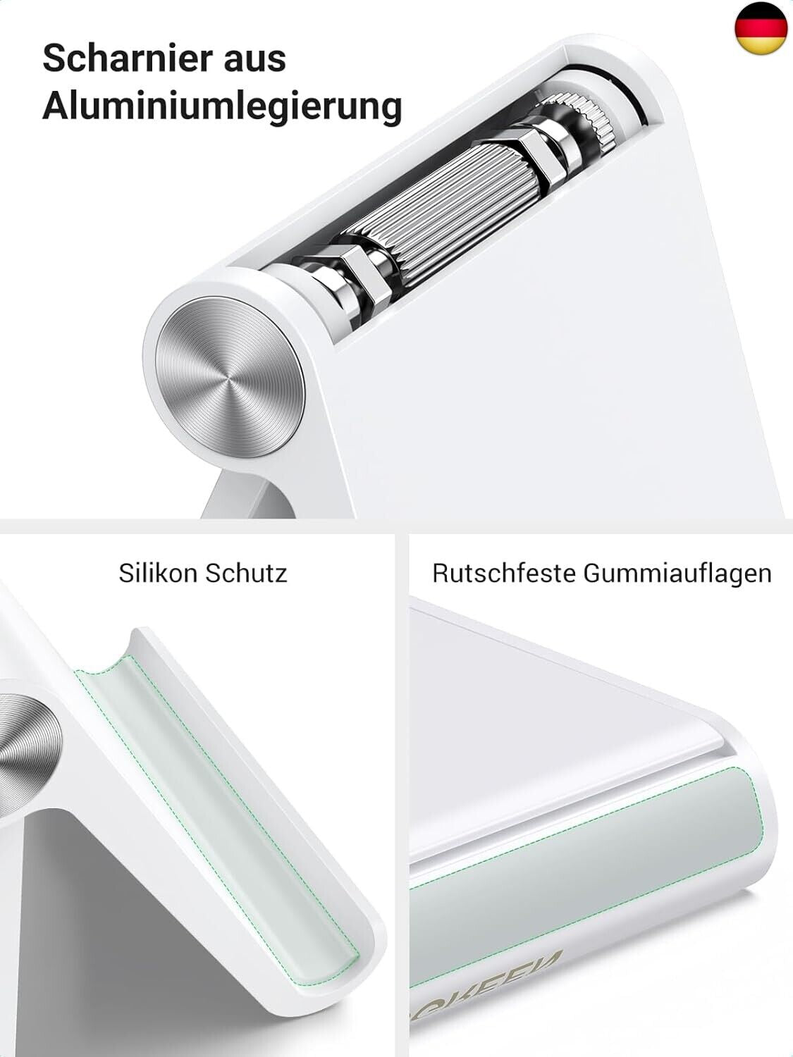 UGREEN Handy Ständer Tisch Handy Halter Handyhalterung Tisch Aufsteller