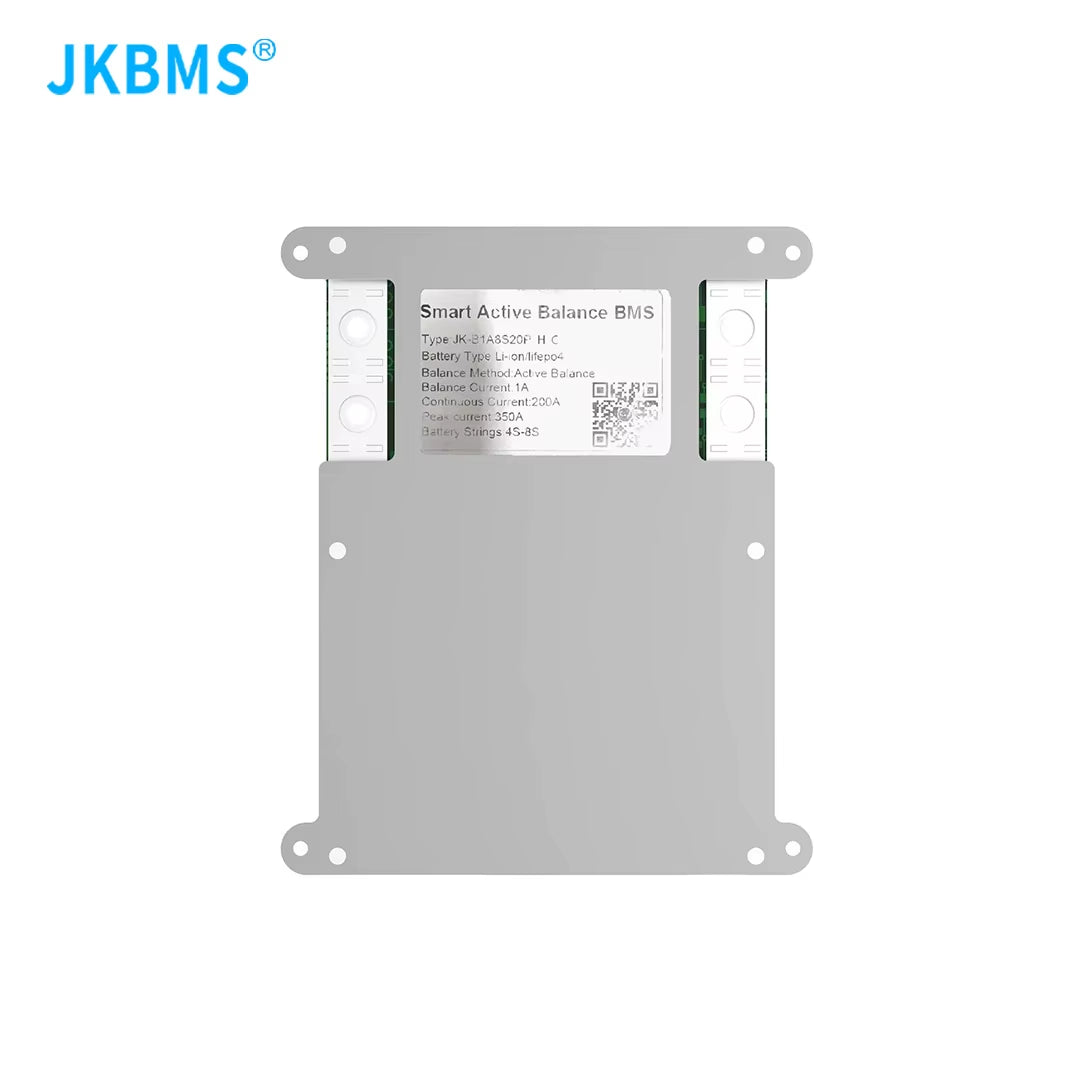 JK BMS Smart BMS CANBUS HEAT 4S 5S 6S 7S 8S 12V 24V Battery with 2A Actice Blance RS485 HEAT CAN Lifepo4 LTO LI-ION Battery BMS