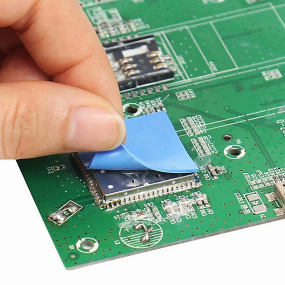 6.0W/Mk Thermal Pad GPU CPU Heatsink Cooling Conductive Silicone Pad High Performance Thermal Pads Multi Size Thickness
