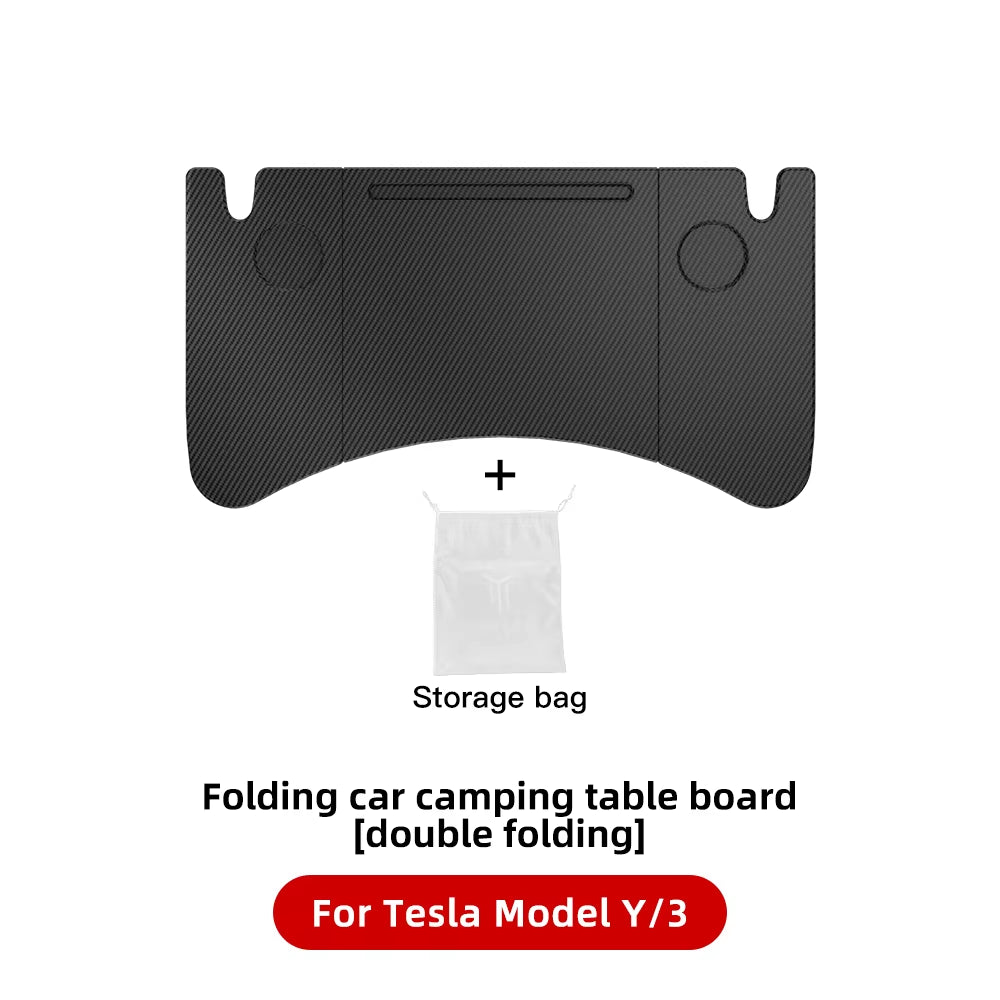 Table Desk for Tesla Model 3 Y Highland Juniper 2021-2025 Car Steering Wheel Laptop Tray Food Desk Portable Office Table