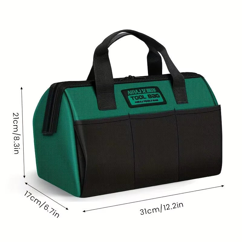13 Inch Tool Bag Electrician Multifunctional Strong Durable Oxford Thickened Woodworking Storage Portable Handheld Bag
