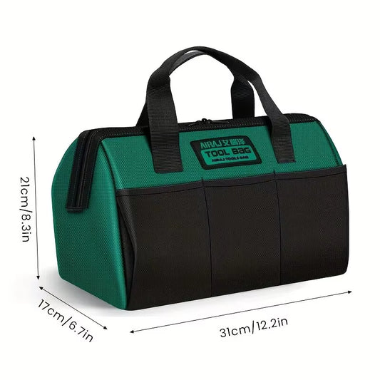 13 Inch Tool Bag Electrician Multifunctional Strong Durable Oxford Thickened Woodworking Storage Portable Handheld Bag